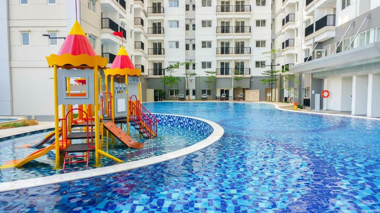 Elegant And Modern 2Br Apartment At Signature Park Grande By Travelio Jakarta Bagian luar foto